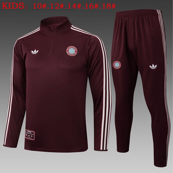Ninos Sudadera De Training Bayern Munich 2025/26 Rojo 6